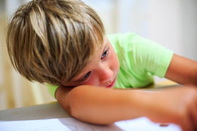 Dziecko nie mówi kiedy się martwić?